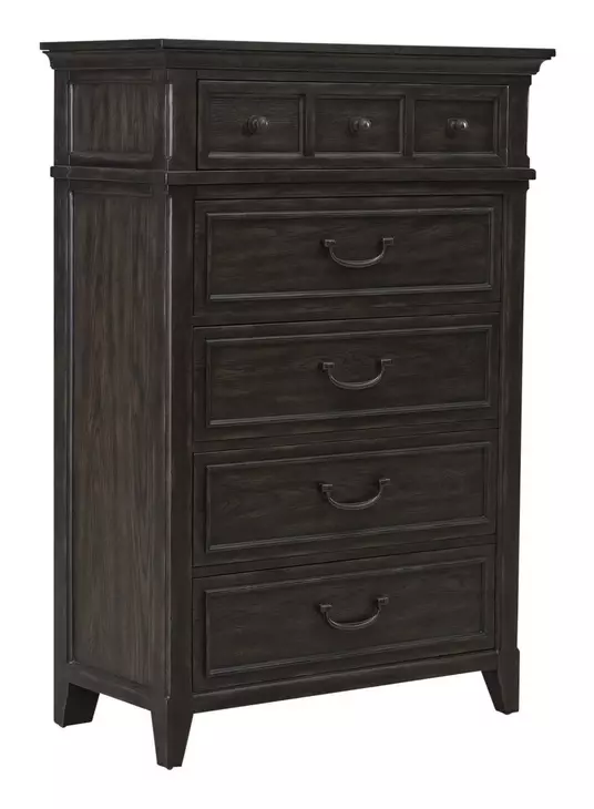 Eden Ridge Saddle Brown Panel Bedroom Set