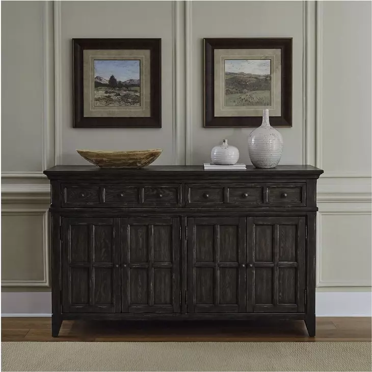 Paradise Valley Saddle Brown Buffet