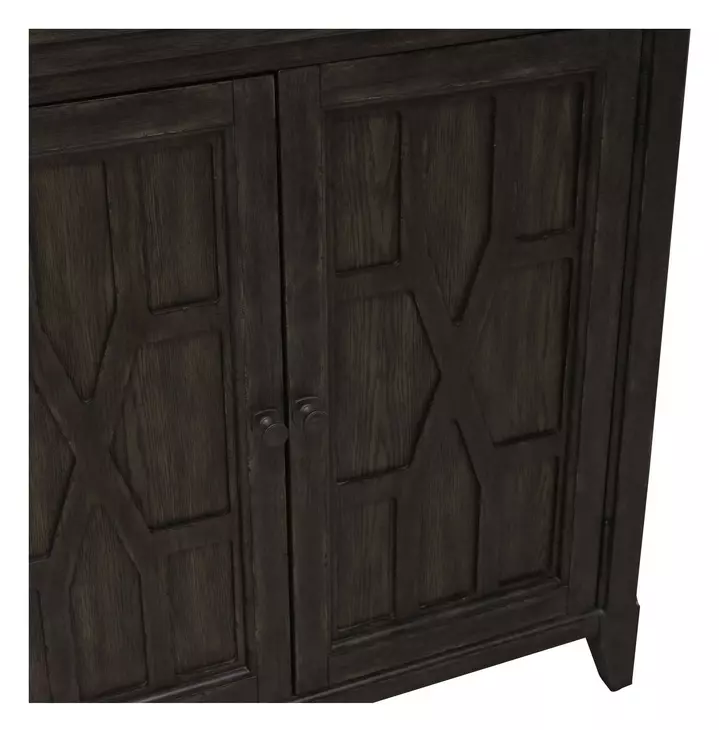 Eden Ridge Saddle Brown Hall Buffet