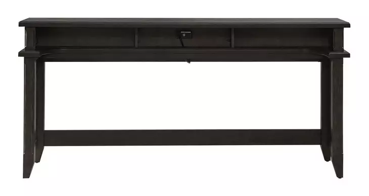 Eden Ridge Saddle Brown Console Bar Table