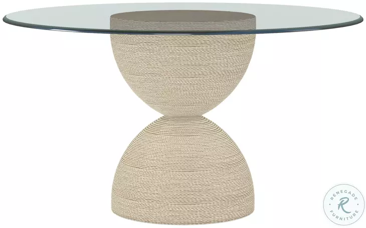 Cotiere Linen Round Dining Table