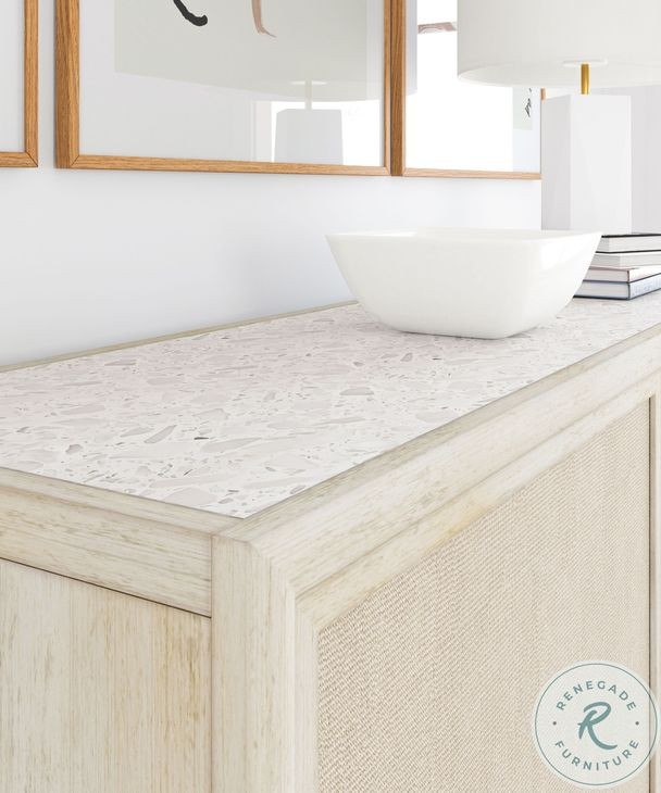 Cotiere Cream Linen Extendable Rectangular Dining Room Set