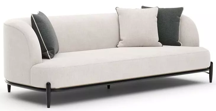 Madera Oatmeal 96" Sofa