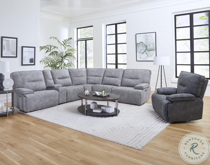 Gladiator Sky Modular Power Reclining Sectional