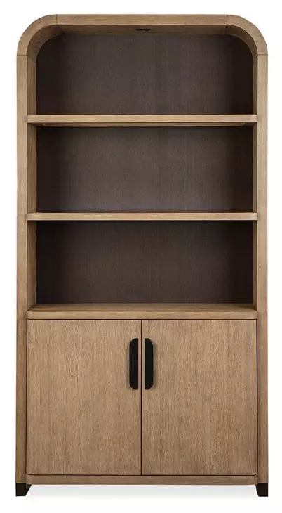 Tristan Swiss Coffee 2 Door Display Cabinet with LED