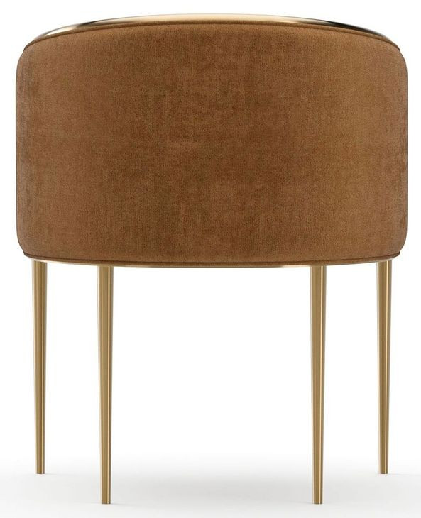 Tension Vintage Camel Upholstered Dining Chair