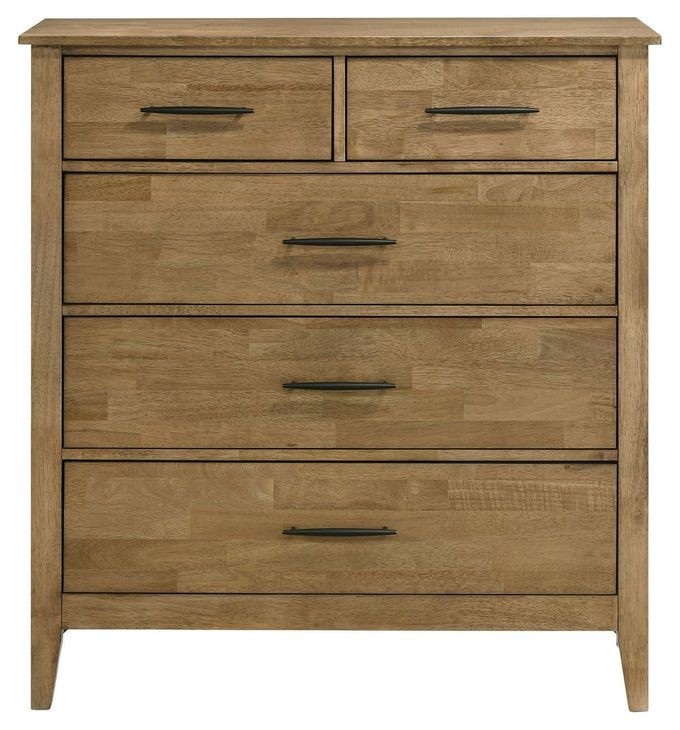 Andover Maple 5 Drawer Chest