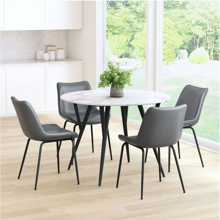 Byron Gray Dining Chair Set Of 2