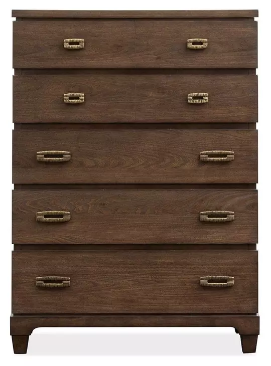Canehurst Spiced Rum 5 Drawer Chest