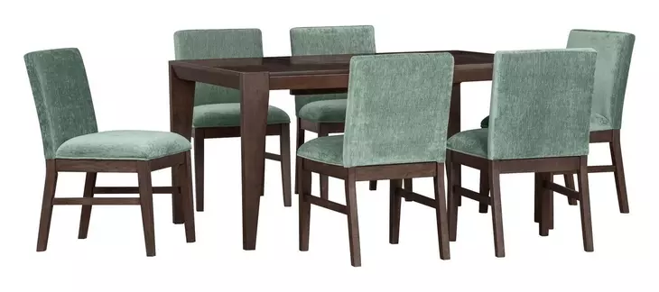 West End Sage Green and Saddle Brown Upholstered Parson Side Chair Set of 2