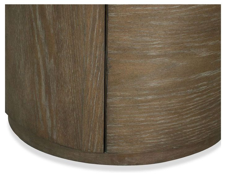 Bosley Lt. Brown Porpoise Round End Table