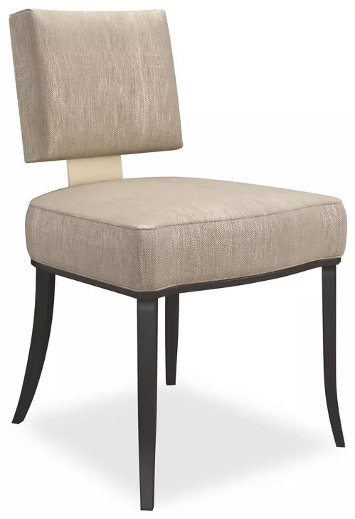 Reserved Seating Oatmeal Upholstered Side Chair