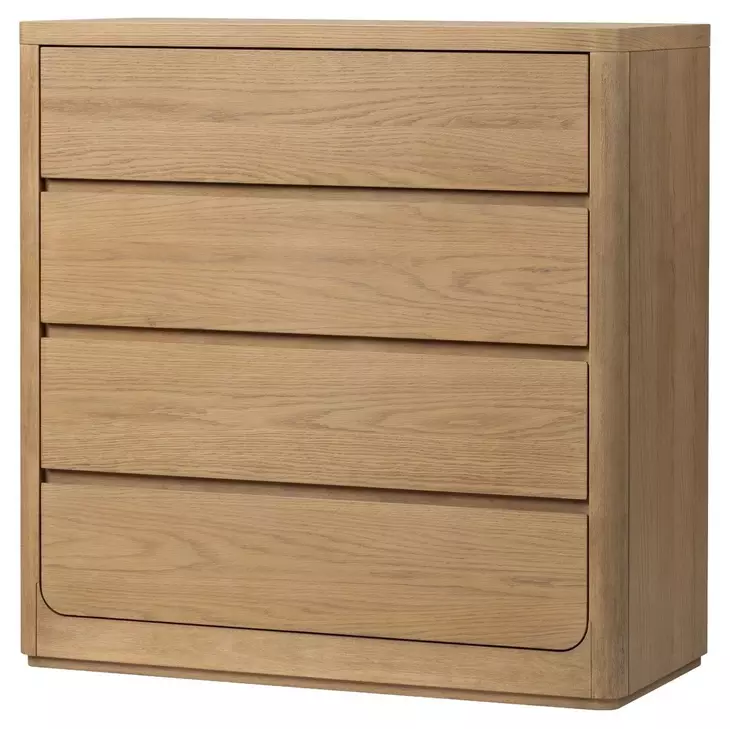 Modena Natural and Cream Youth Upholstered Panel Bedroom Set