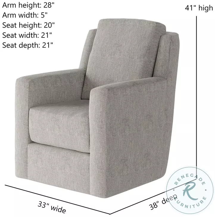 Diva Athens Natural Swivel Glider