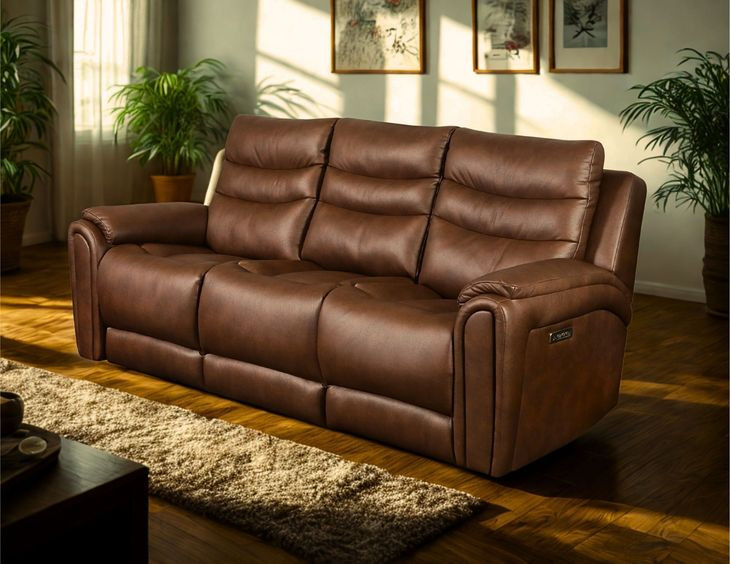 Catalina Cafe 90" Zero Gravity Triple Power Reclining Sofa with USB Charging