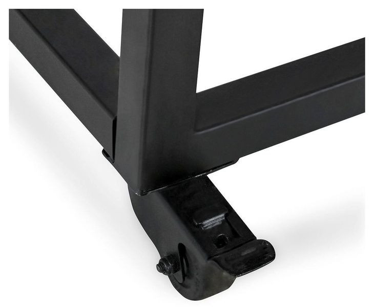 Ladder Black Display Rack with Casters