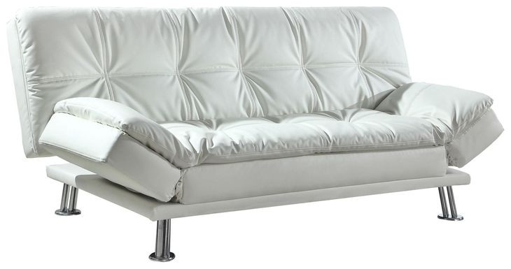 Dilleston White Full Sofa Bed