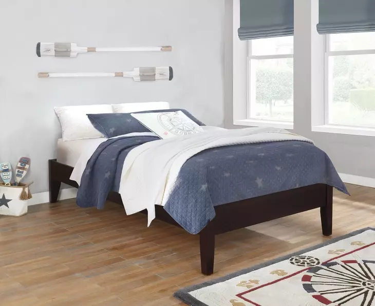 Hounslow Cappuccino Twin Universal Platform Bed