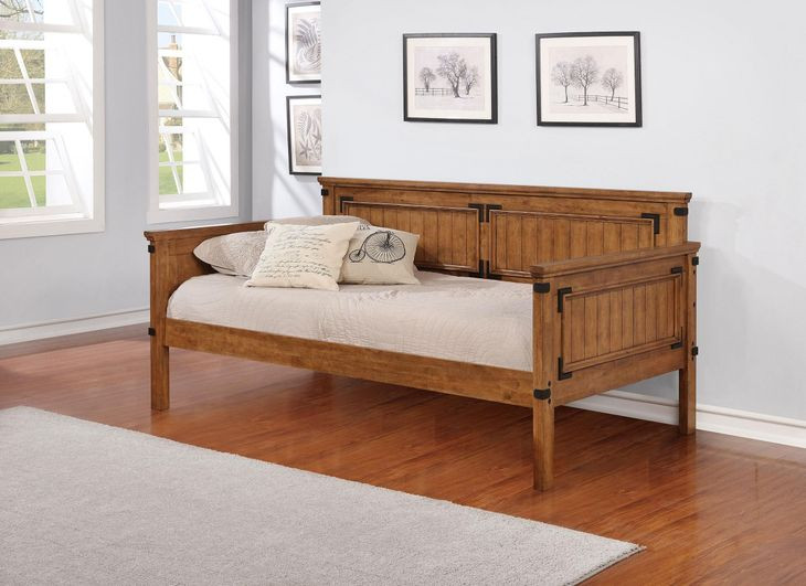 Oakdale Rustic Honey Twin Daybed