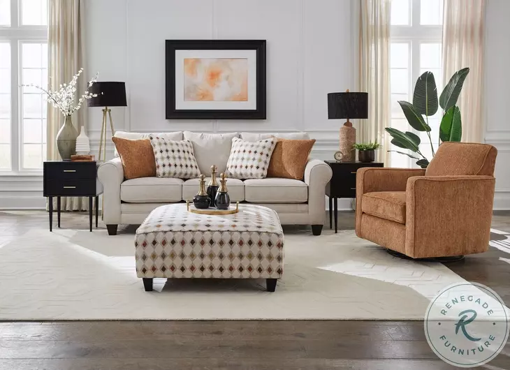 Wowza Sand Queen Sleeper Sofa