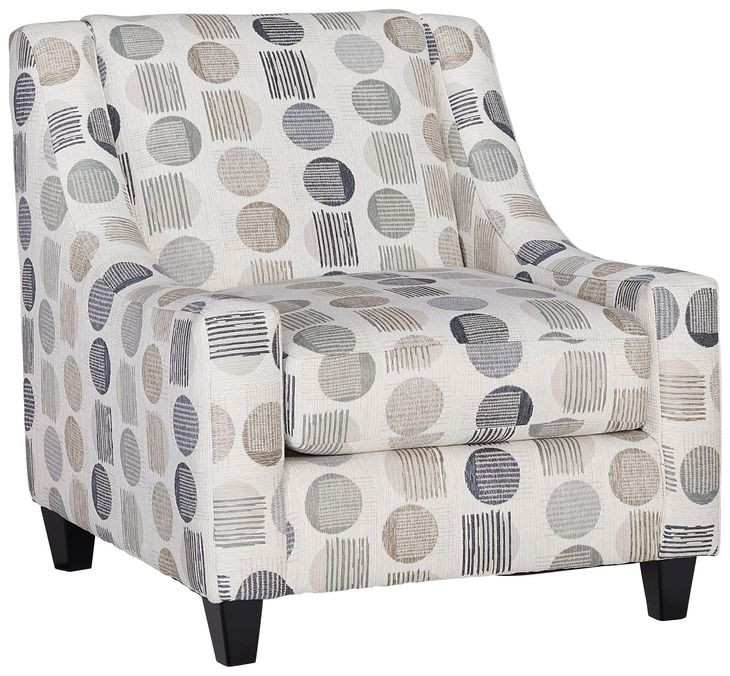 Amos Pebble Bounce Horizon Accent Chair