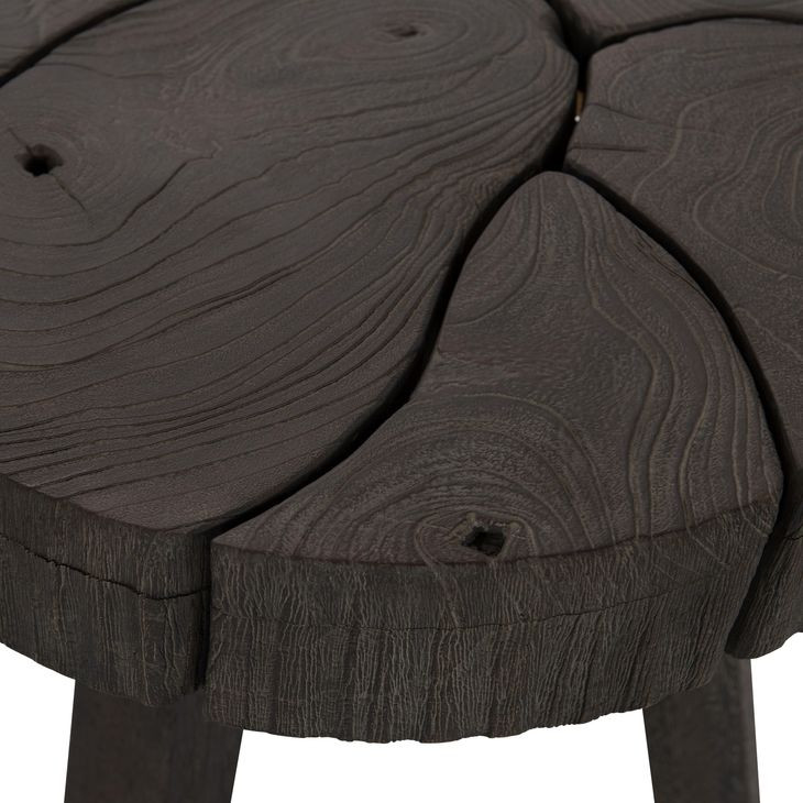 Lanita Smoked Truffle Accent Table