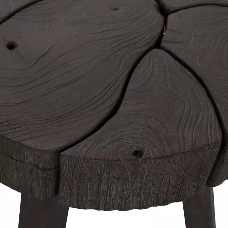 Lanita Smoked Truffle Accent Table
