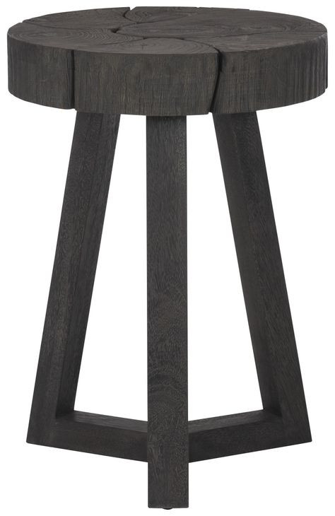 Lanita Smoked Truffle Accent Table