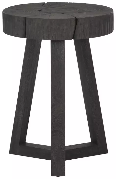 Lanita Smoked Truffle Accent Table