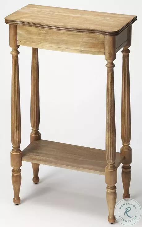 Masterpiece Whitney Driftwood Console End Table