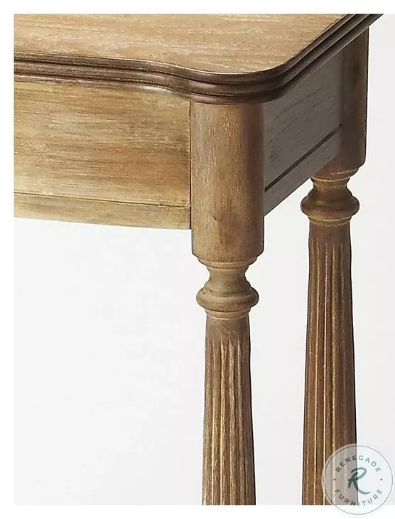 Masterpiece Whitney Driftwood Console End Table