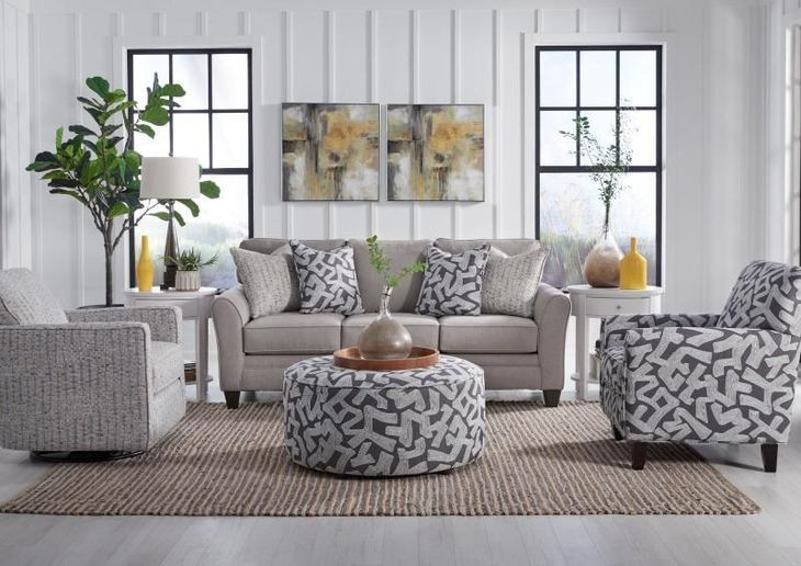 Amos Mink Beige 84" Queen Sleeper Sofa