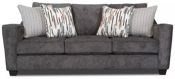 Wowza Dusk Gray 88" Sofa