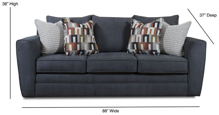 Amos Dusk Queen Sleeper Sofa