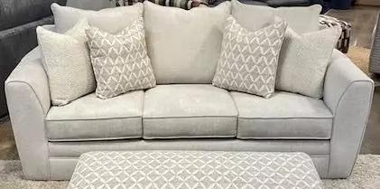 Wowza Sand Off White 88" Queen Sleeper Sofa