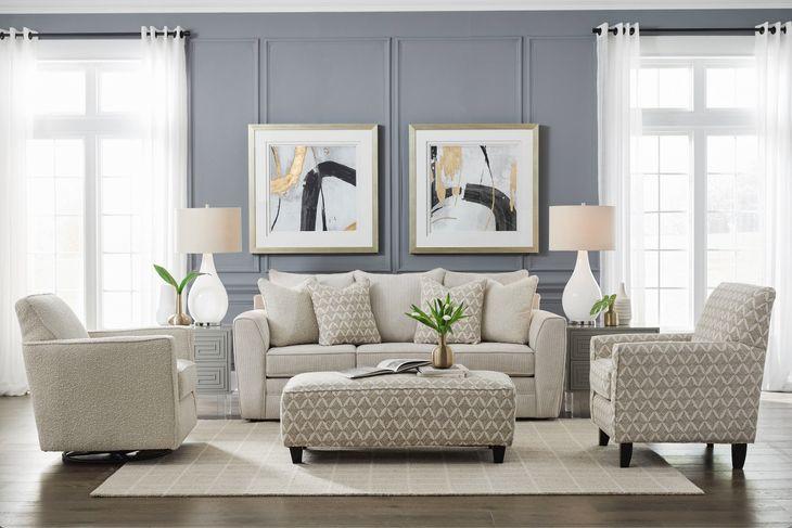 Wowza Sand Queen Sleeper Sofa