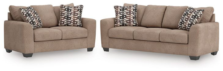 Triston Peaks Suede Loveseat