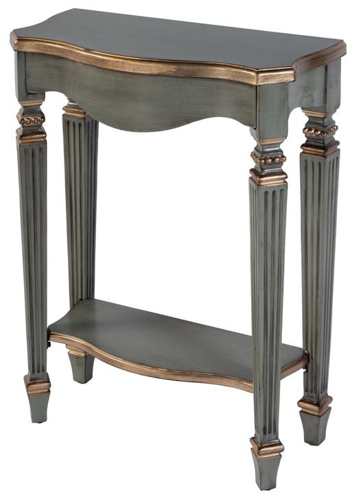 Cheshire Royal Pastel Green 22" Ballerina Console Table