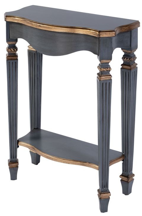 Cheshire Pastel Blue 22" Ballerina Console Table