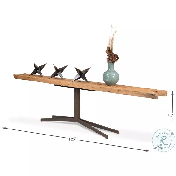 Wall Beige Console Table