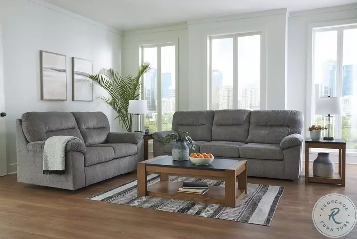 Bindura Mineral Glider Loveseat