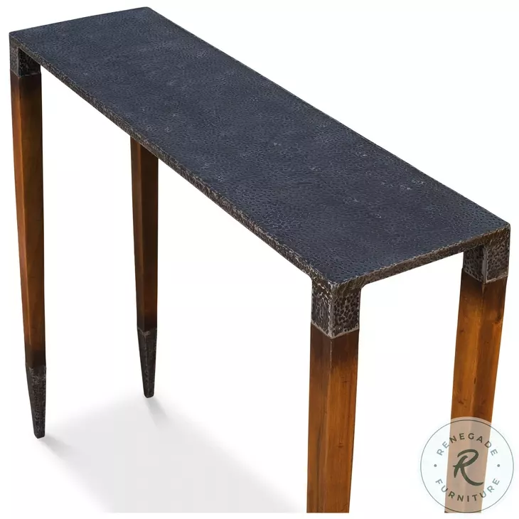 Burnford Gray Console Table