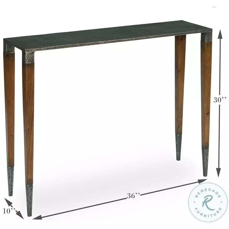 Burnford Gray Console Table