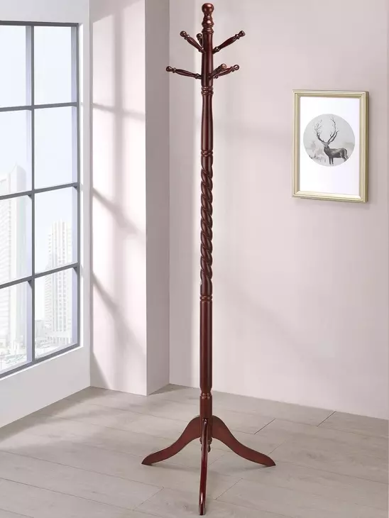 Riona Merlot Coat Rack