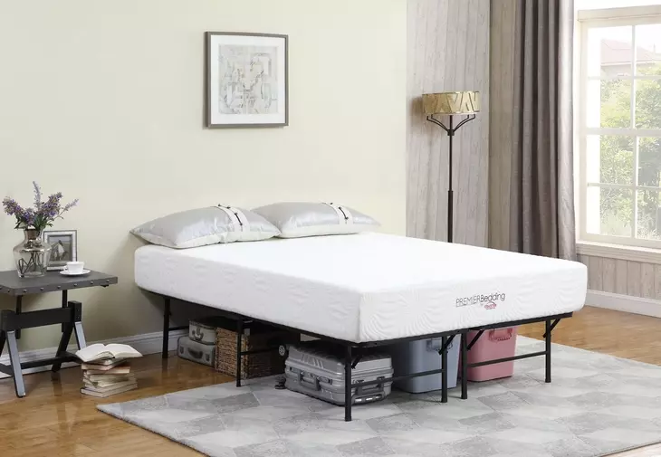 Waldin Black King Mattress Support