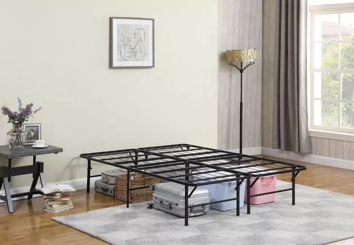 Waldin Black King Mattress Support