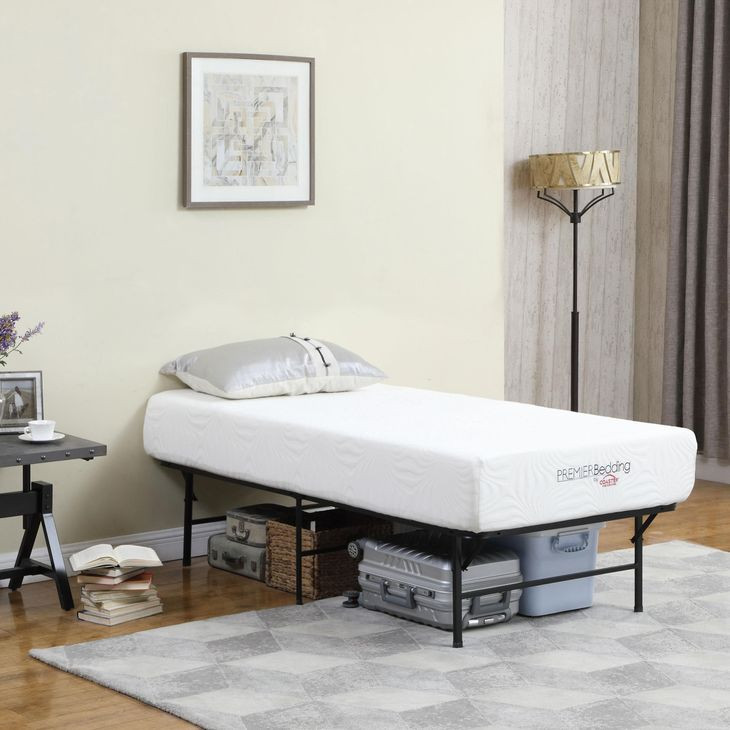 Waldin Black Twin Platform Support