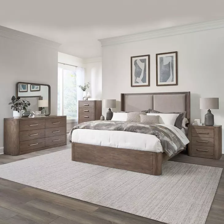 Bendfield Burnished Clay 5 Drawer Chest