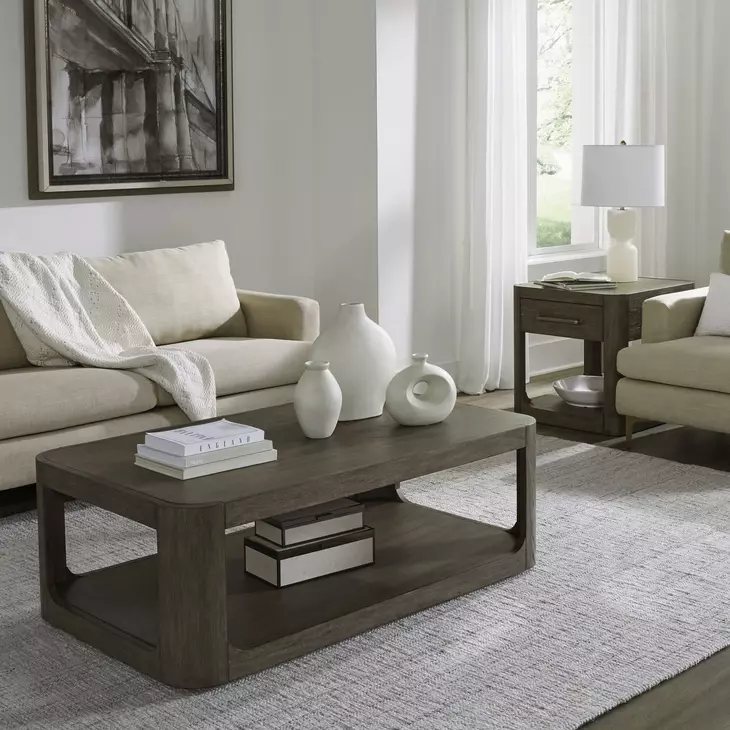 South Bend Burnished Clay Rectangular Occasional Table Set