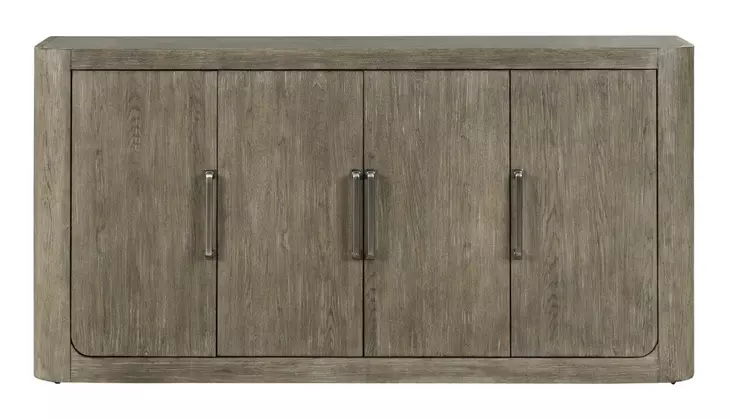 South Bend Burnished Clay 4 Door Concrete Top Server